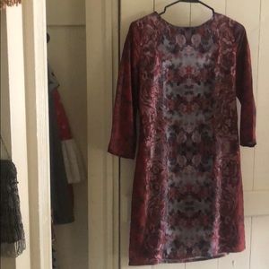 ModCloth rose dress like new